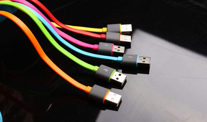 USB连接器数据线结构